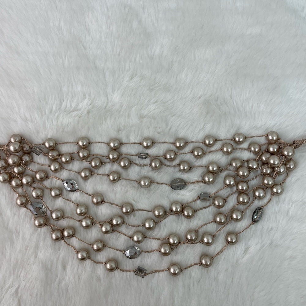 Gardenia Jewelry Statement Necklace New - Picture 6 of 6